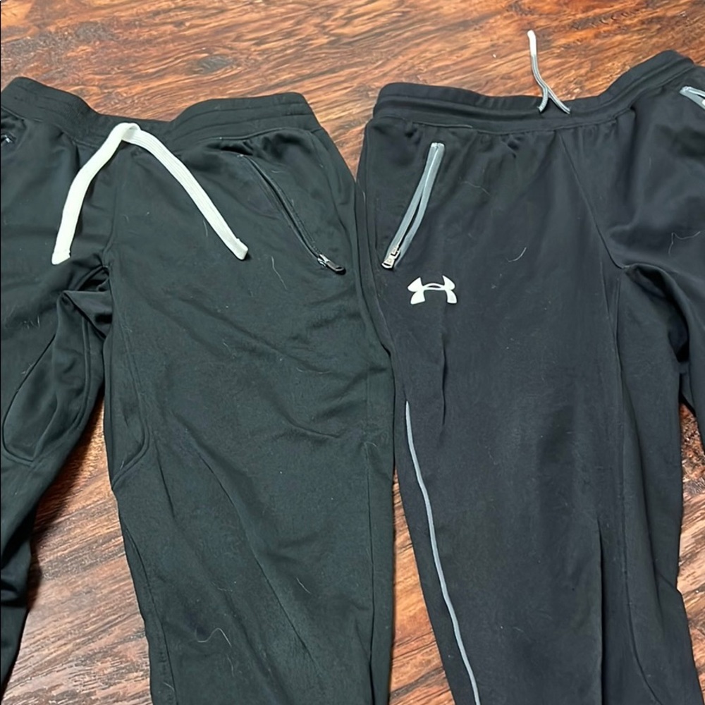 COPY - 2 Pairs Black Boys Under Armour Pants